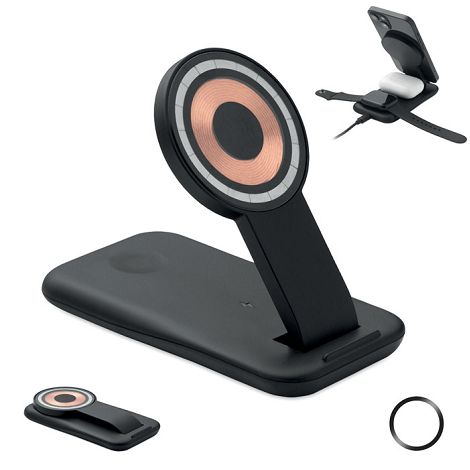  Chargeur sans fil 3 en 1 15W