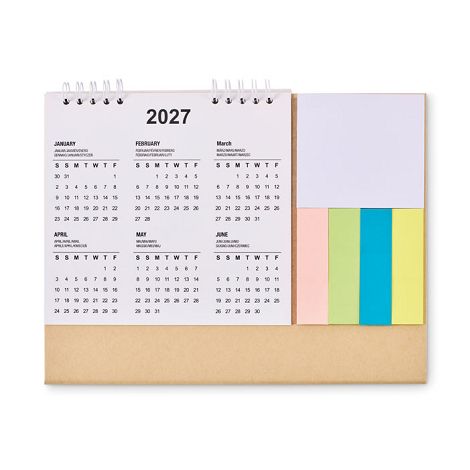  Calendrier de bureau avec mémo