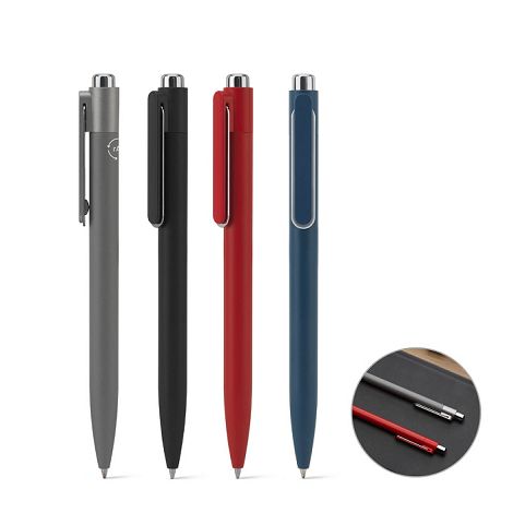  Stylo à bille en aluminium (94% recyclé) avec clip innovant