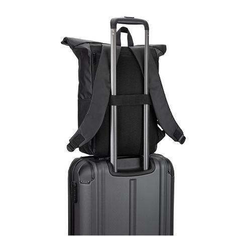  Sac à dos à roulettes avec système de fermeture à glissière perme