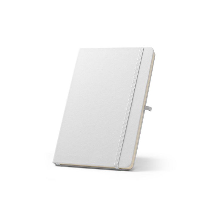  Cahier A5 en polyester recyclé (100% rPET) 300D avec couverture r