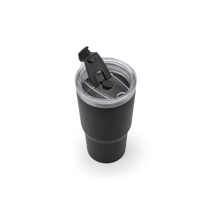  Gobelet de voyage compact en acier inoxydable (91% recyclé) avec 