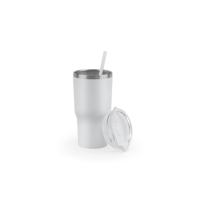  Gobelet de voyage compact en acier inoxydable (91% recyclé) avec 