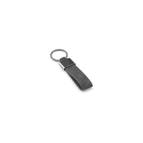 Set composé d'un porte-cartes et d'un porte-clés, tous deux en mé