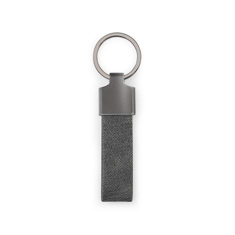 Set composé d'un porte-cartes et d'un porte-clés, tous deux en mé