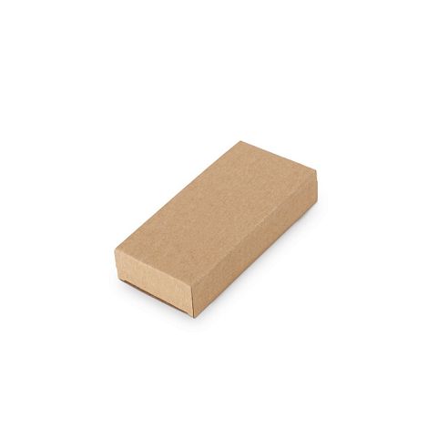Bamboo and ABS key ring with LED torch