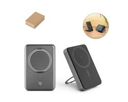 Batterie nomade magnétique de 10 000 mAh avec chargeur sans fil u