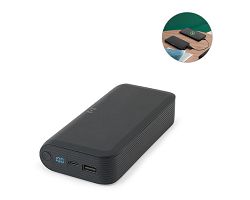 Batterie nomade de 20 000 mAh en ABS recyclé (100 % rABS) avec ch