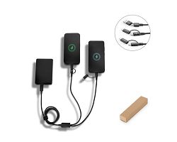 Câble USB 6-en-1 ultrarapide en aluminium et PET recyclé