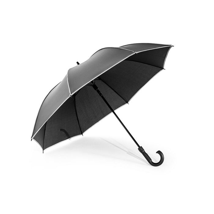  Parapluie 27" en polyester recyclé (100% rPET) pongé 190T coupe-v