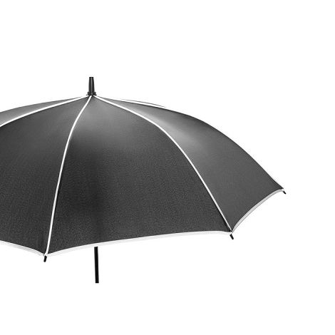  Parapluie 27" en polyester recyclé (100% rPET) pongé 190T coupe-v