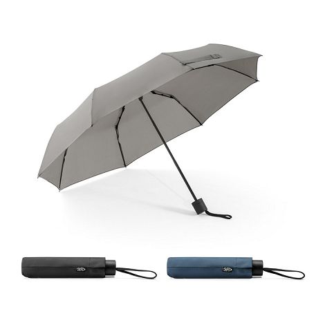  Parapluie 21" en polyester recyclé (100% rPET) pongé 190T, pliabl