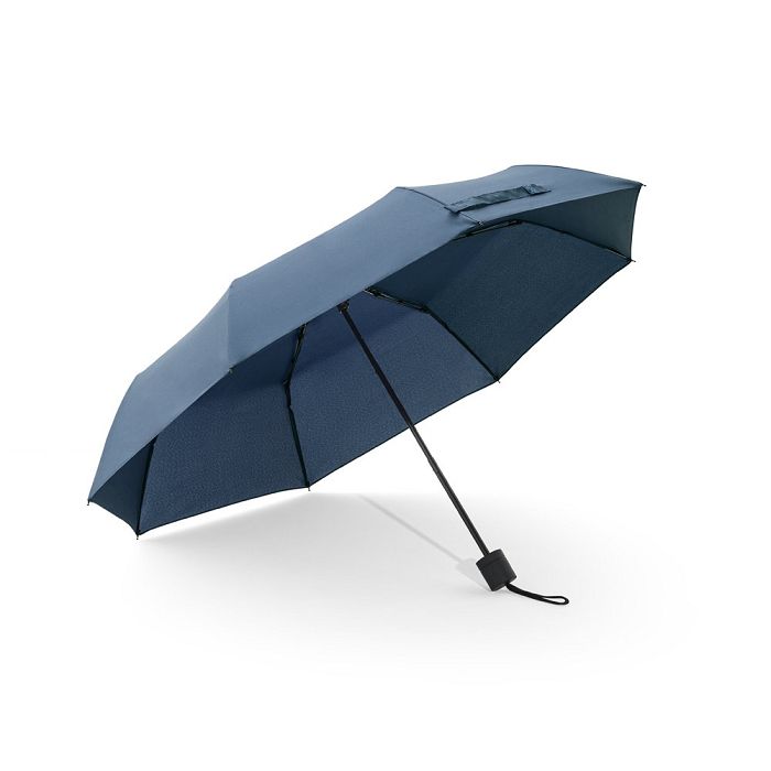  Parapluie 21" en polyester recyclé (100% rPET) pongé 190T, pliabl