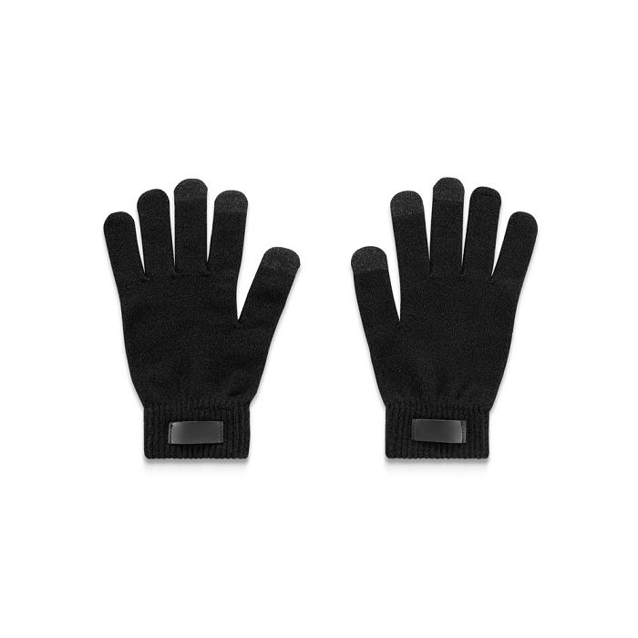  Gants en polyester recyclé (100% rPET), avec embouts tactiles