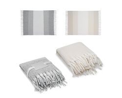 Couverture en polyester recyclé (100% rPET) (300 g/m²), au touche