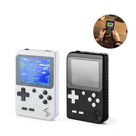  Console de jeux portable avec 256 jeux classiques