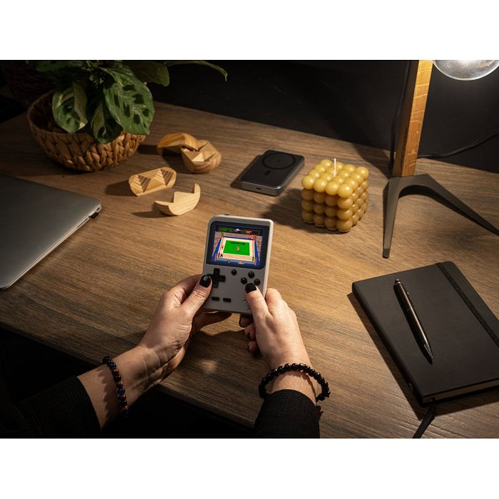  Console de jeux portable avec 256 jeux classiques