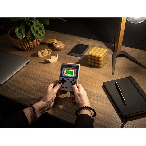  Console de jeux portable avec 256 jeux classiques