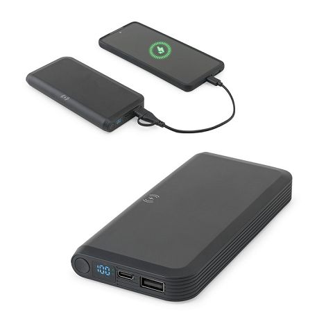  Batterie nomade de 10 000 mAh en ABS recyclé (100 % rABS) avec ch