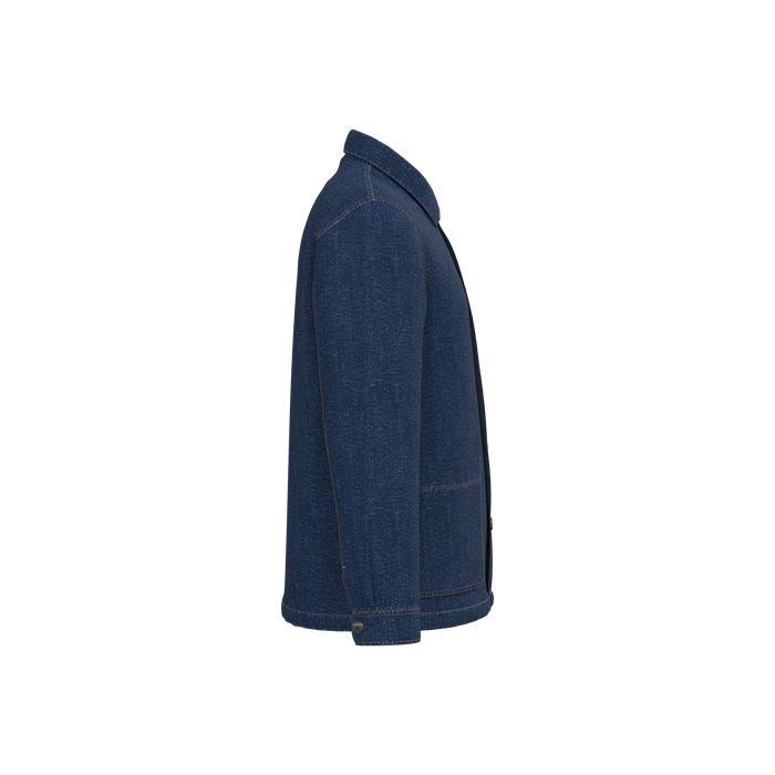  Veste en jean écoresponsable à épaules tombantes unisexe