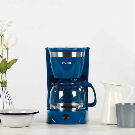 Cafetière électrique - Bleu