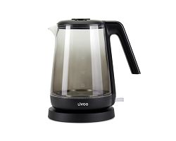 Bouilloire en verre 1,7 L  - Noir