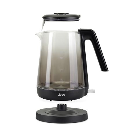 Bouilloire en verre 1,7 L - Noir