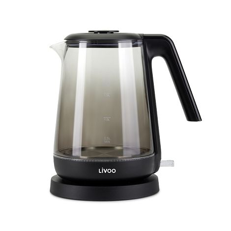 Bouilloire en verre 1,7 L - Noir