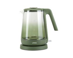 Bouilloire en verre 1,7 L  - Transparent