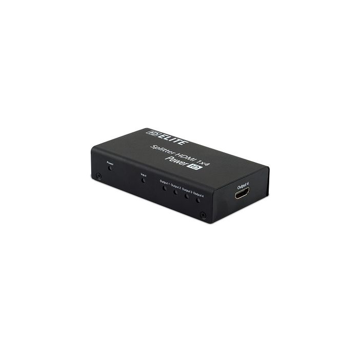  Splitter HDMI 1.4 PowerHD 4 ports - 4K30Hz