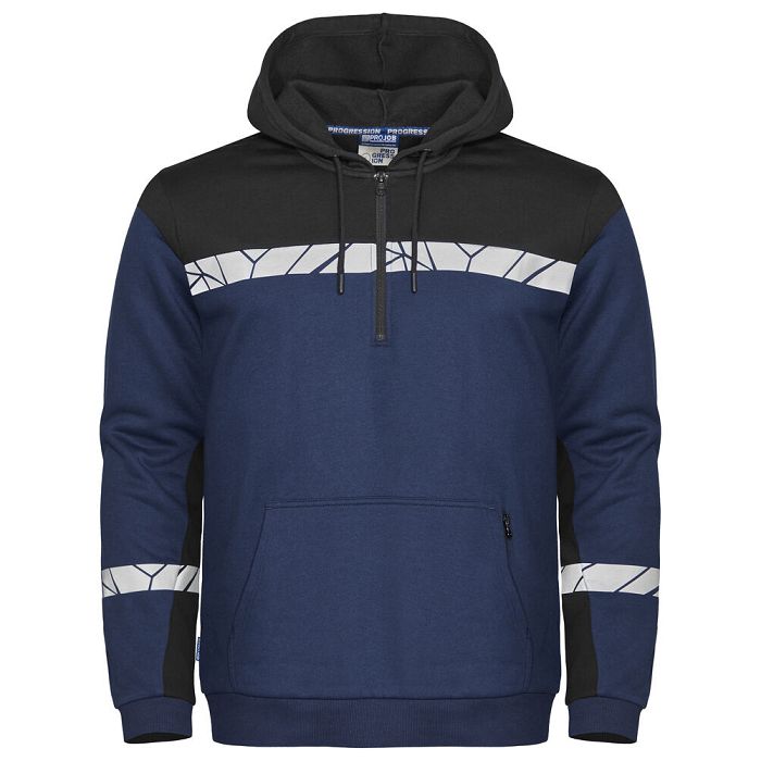  7104 PROGRESSION SWEAT A CAPUCHE HALF ZIP