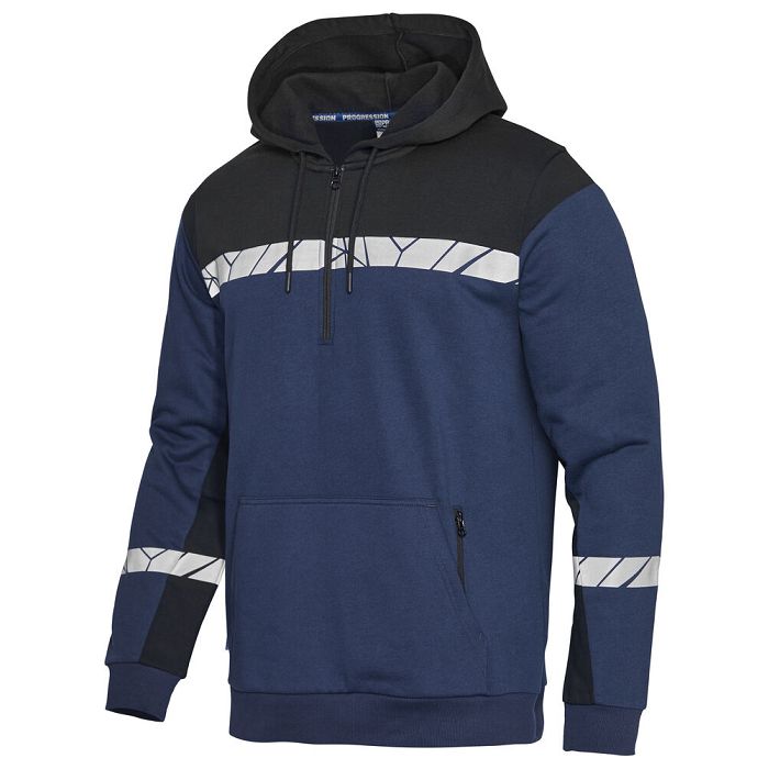  7104 PROGRESSION SWEAT A CAPUCHE HALF ZIP