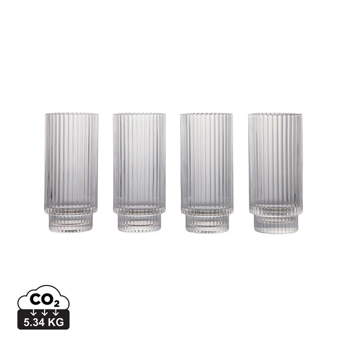  VINGA Set 4 verres highball 360ml York