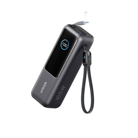  Powerbank 25.000 mAh et 165 W avec câble intégré  Anker