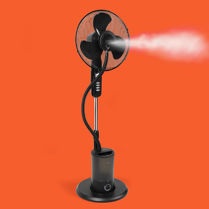  Ventilateur brumisateur sur pied