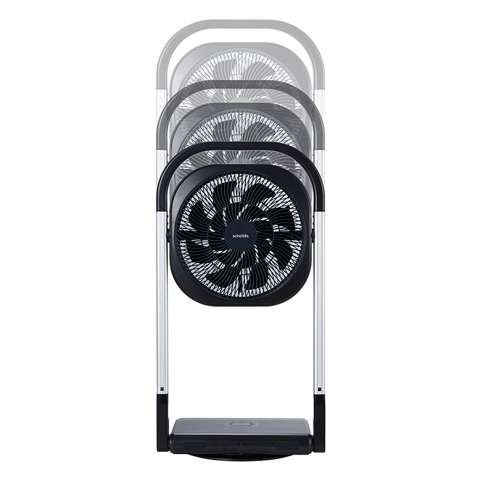  Ventilateur télescopique pliable - Noir