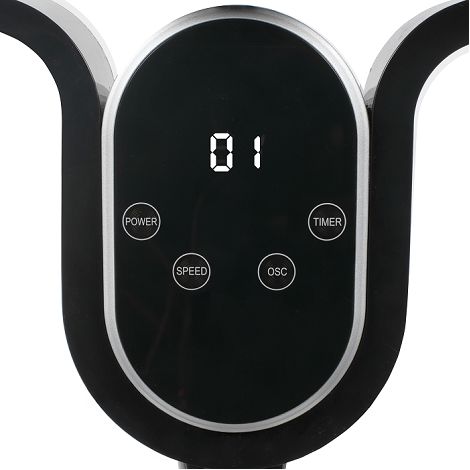  Ventilateur sur pied digital