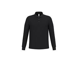 Polo piqué LSL homme