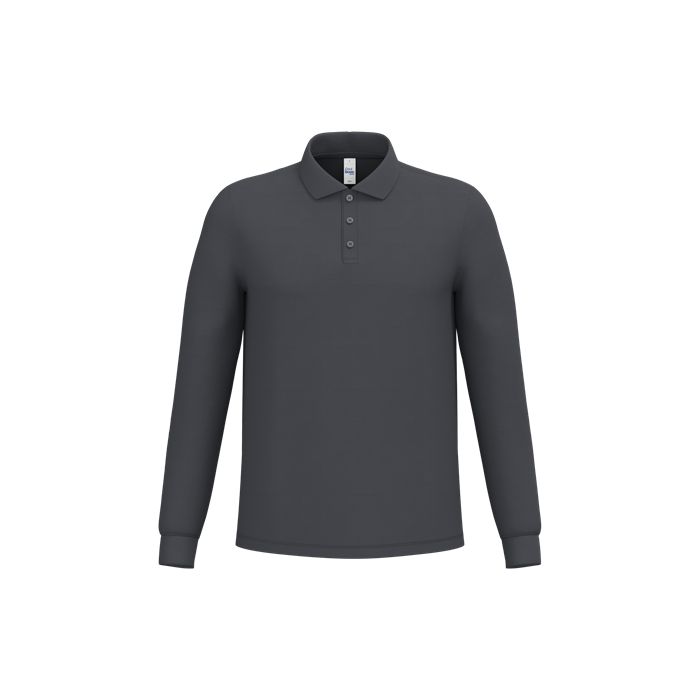  Polo piqué LSL homme