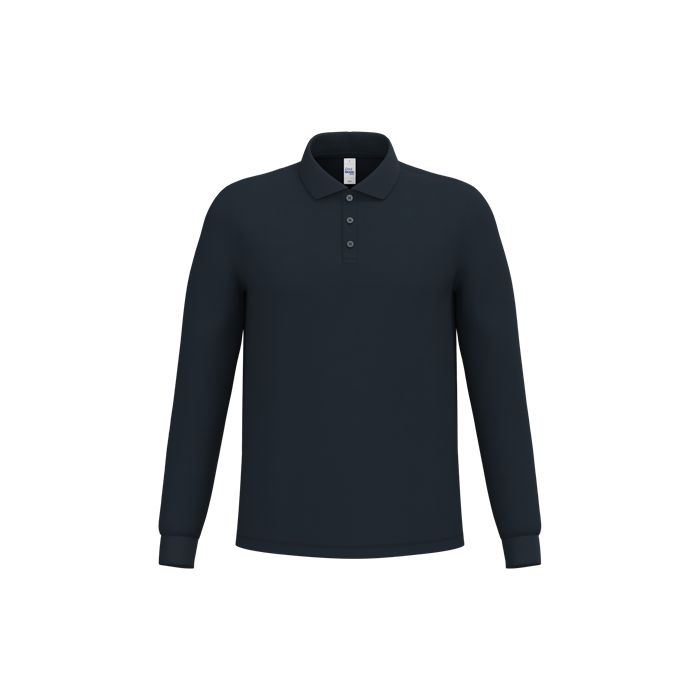  Polo piqué LSL homme