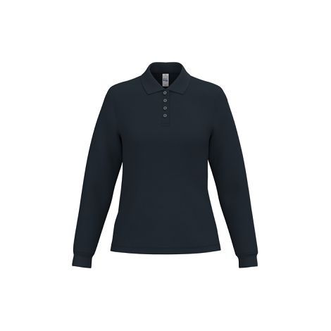 Polo piqué LSL femme