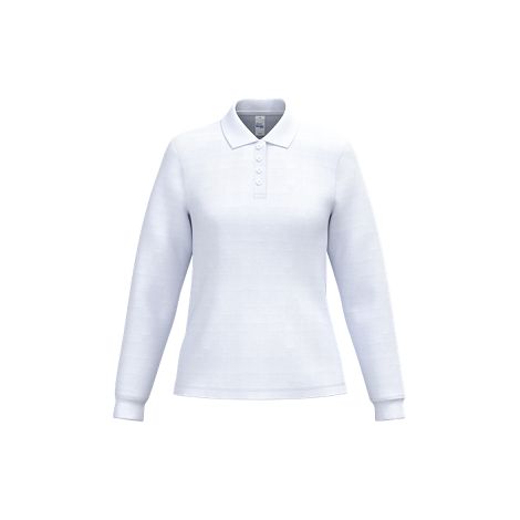 Polo piqué LSL femme