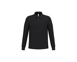 Polo piqué LSL homme