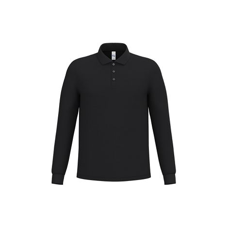 Polo piqué LSL homme