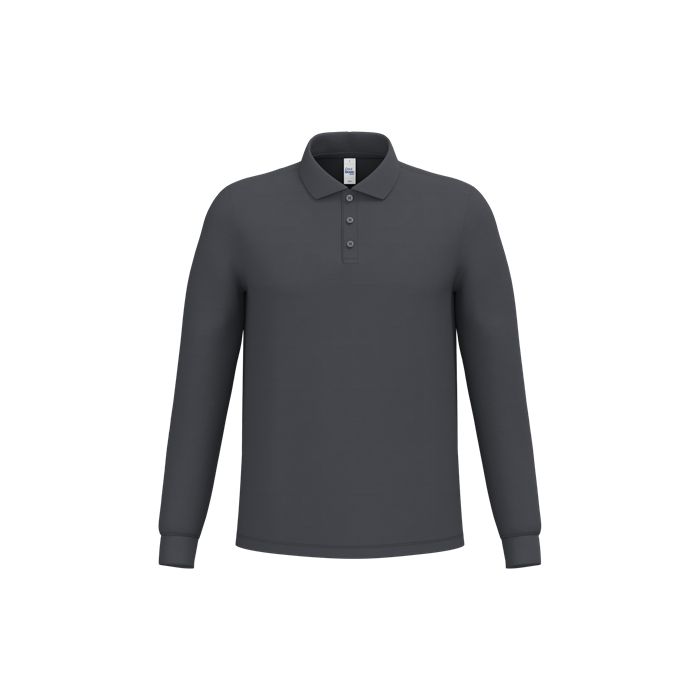  Polo piqué LSL homme