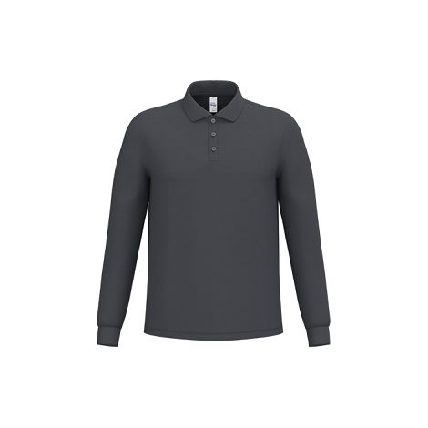 Polo piqué LSL homme