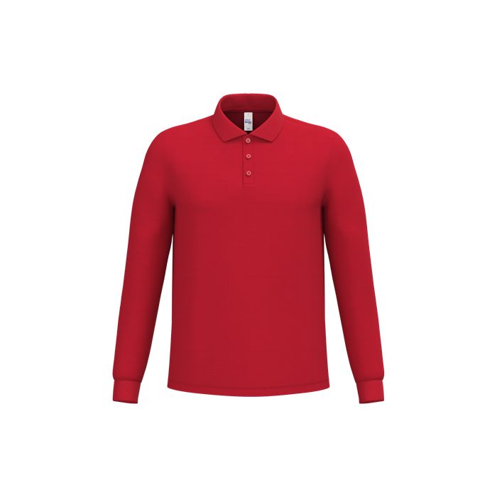  Polo piqué LSL homme