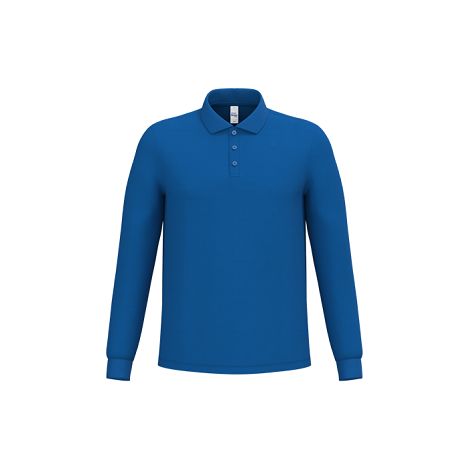 Polo piqué LSL homme