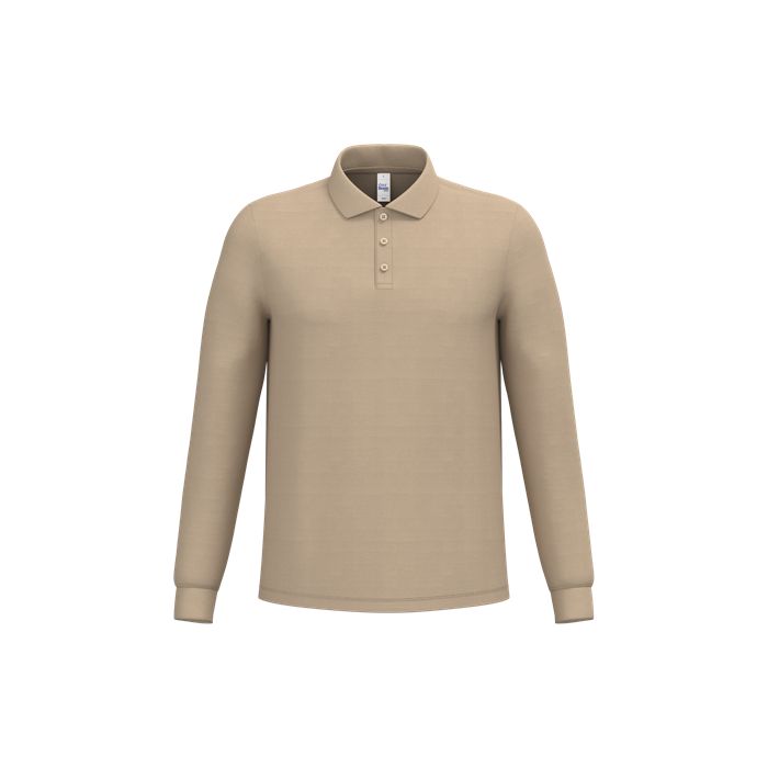  Polo piqué LSL homme