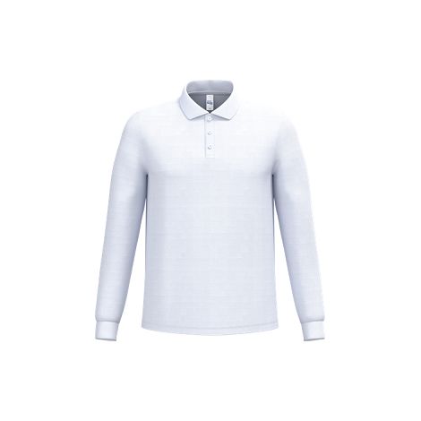 Polo piqué LSL homme